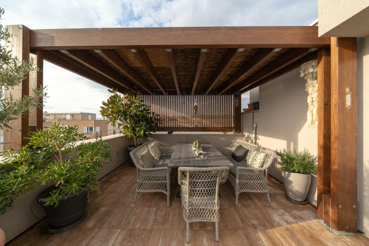 Apartment Garden Terrace Zadar Buitenkant foto